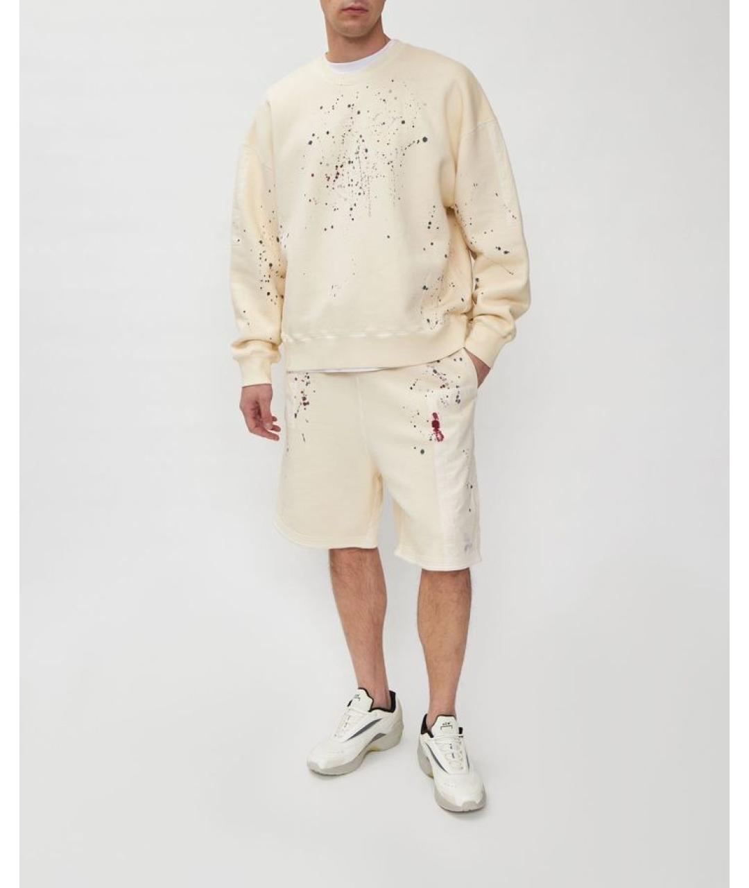 A-COLD-WALL* Белые хлопковые шорты, фото 2