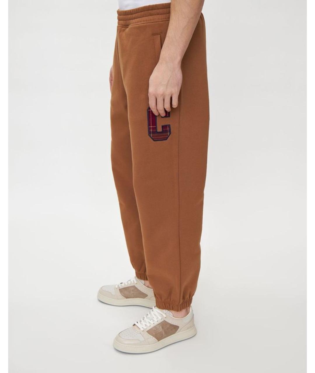 CARHARTT WIP Коричневые хлопковые повседневные брюки, фото 4