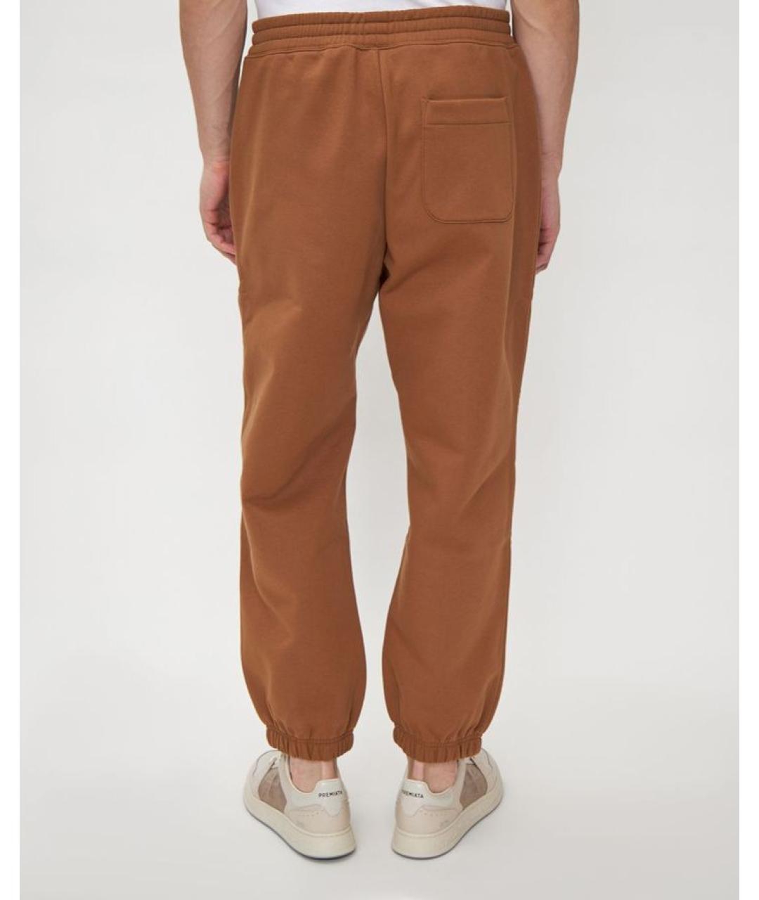 CARHARTT WIP Коричневые хлопковые повседневные брюки, фото 5