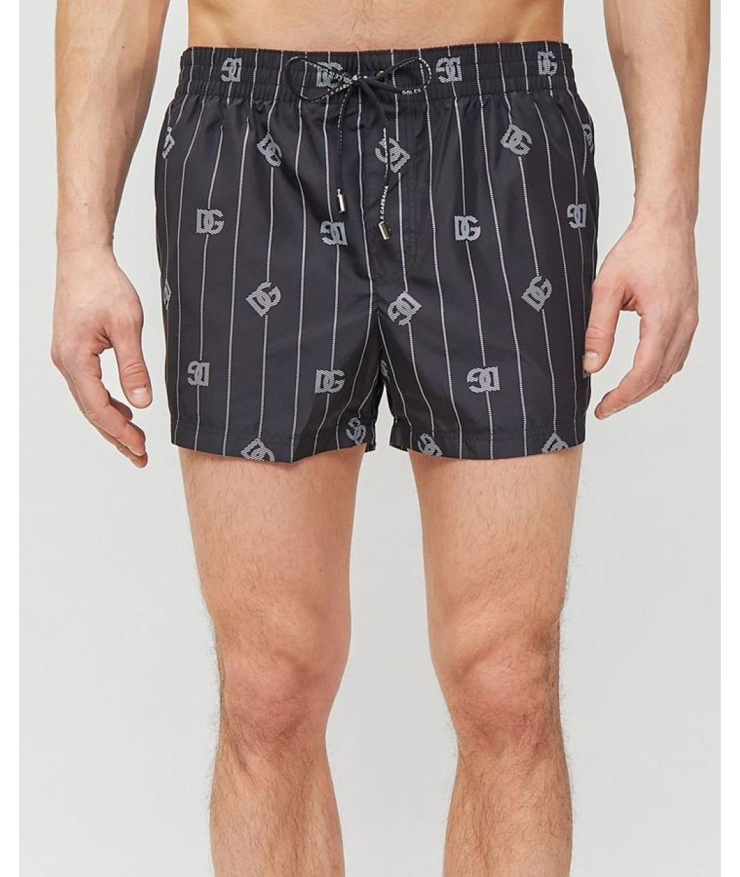 DOLCE&GABBANA Черные шорты, фото 3