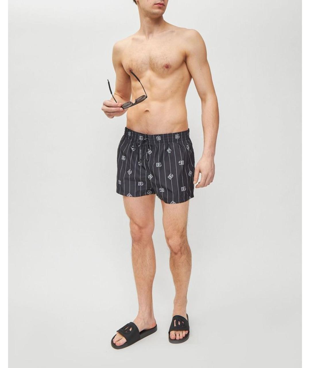 DOLCE&GABBANA Черные шорты, фото 2