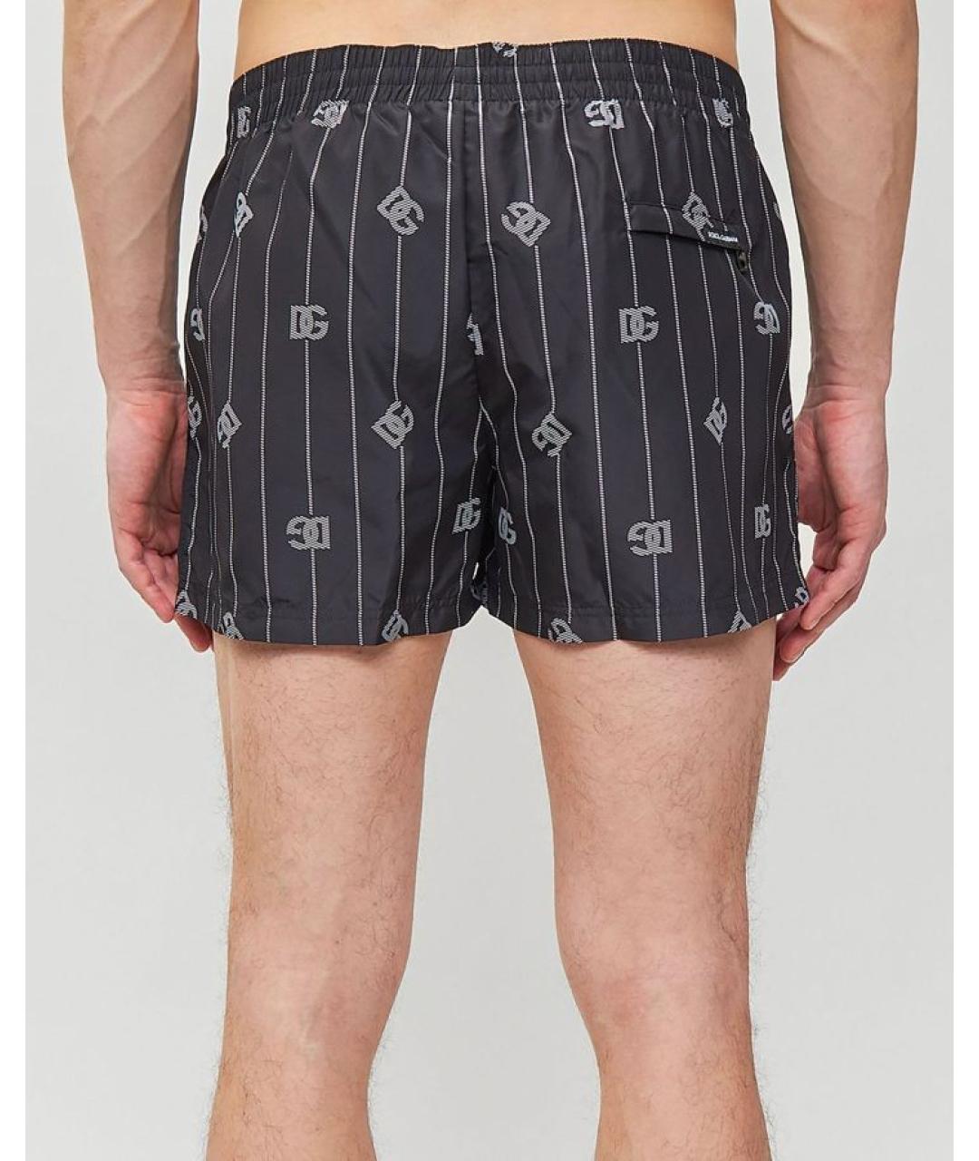 DOLCE&GABBANA Черные шорты, фото 5