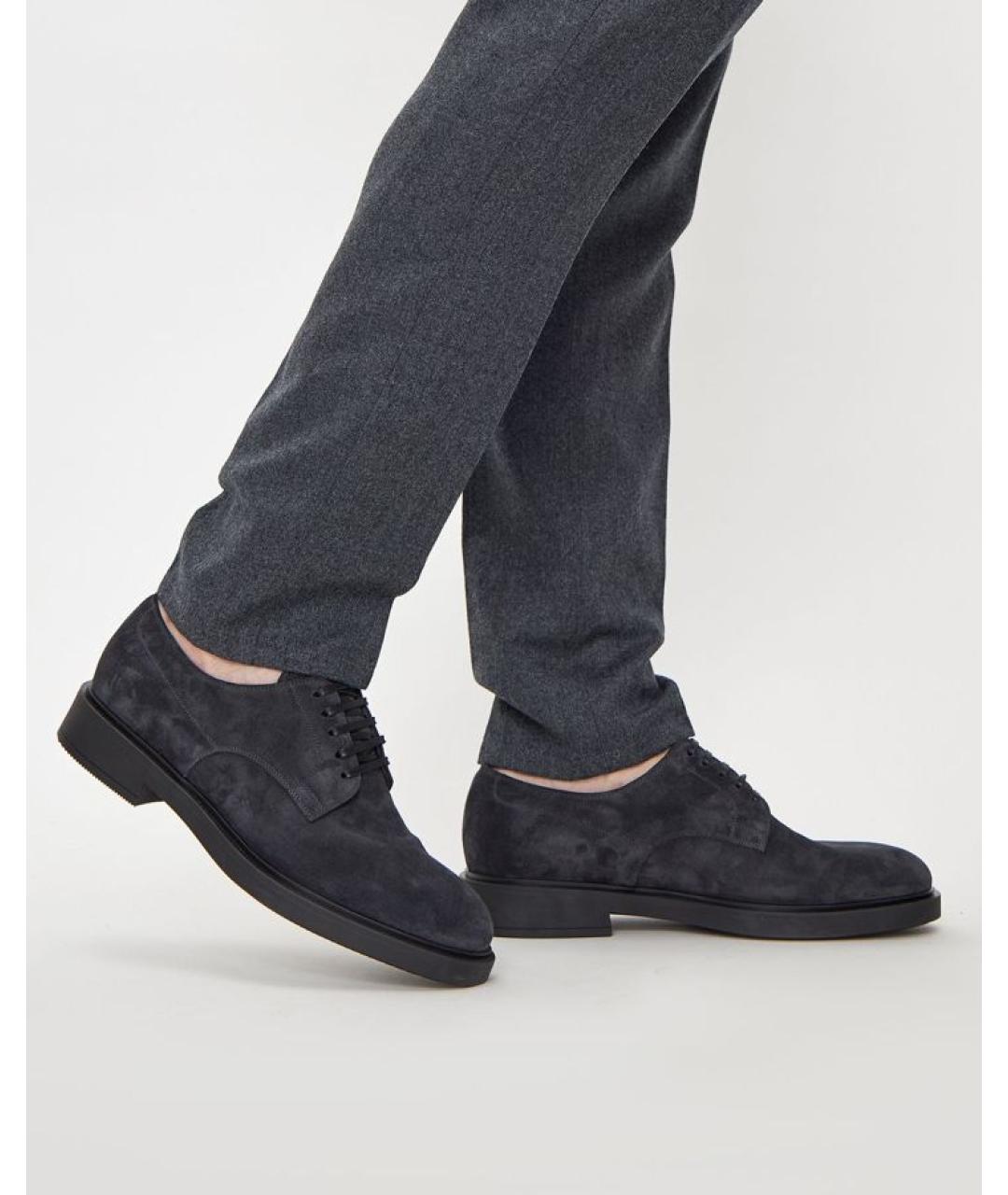 GIANVITO ROSSI Серые кожаные туфли, фото 3