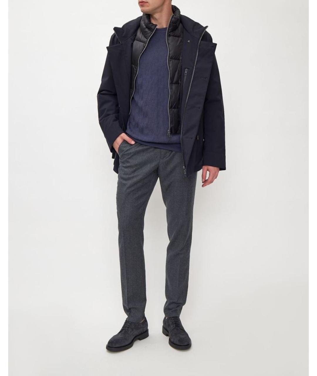 GIANVITO ROSSI Серые кожаные туфли, фото 2