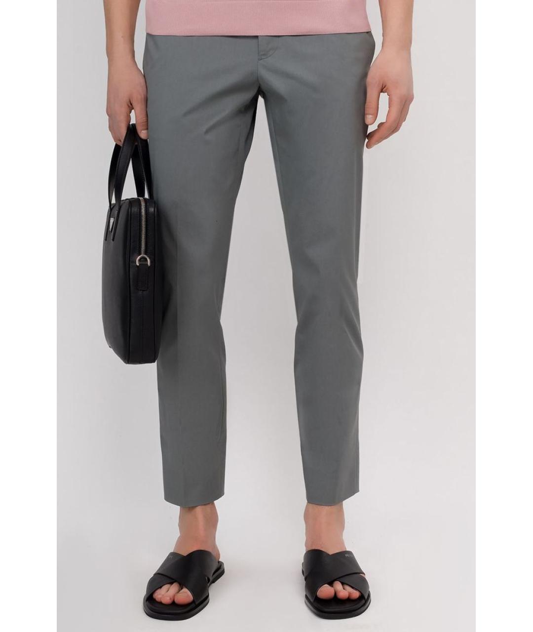 PRADA Черные кожаные шлепанцы, фото 3