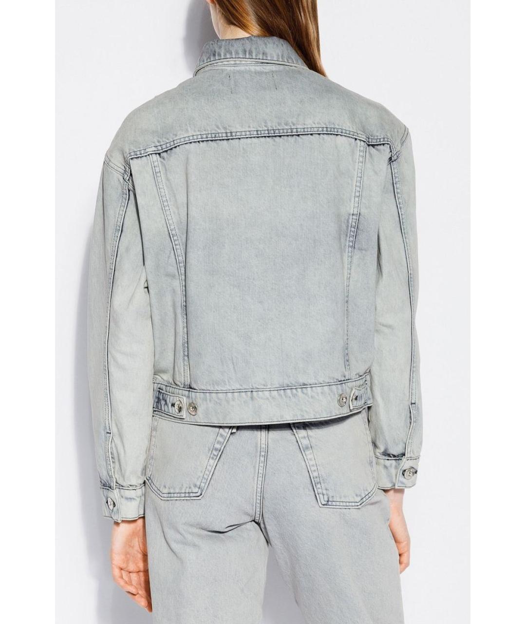 3X1 Серая деним куртка, фото 4