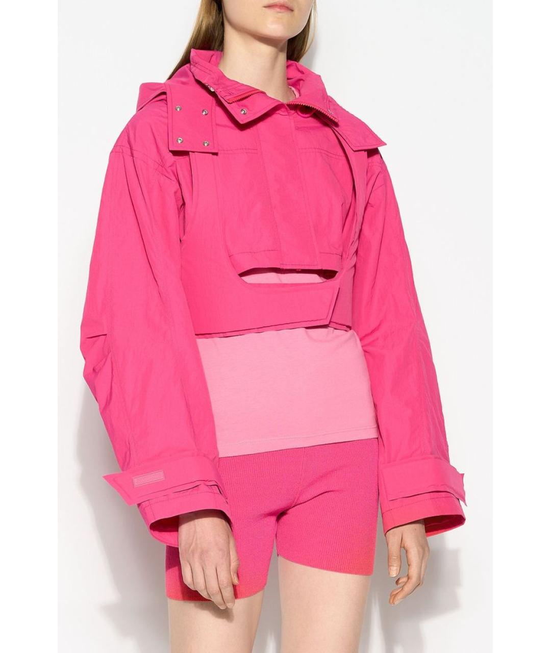 JACQUEMUS Розовая куртка, фото 3