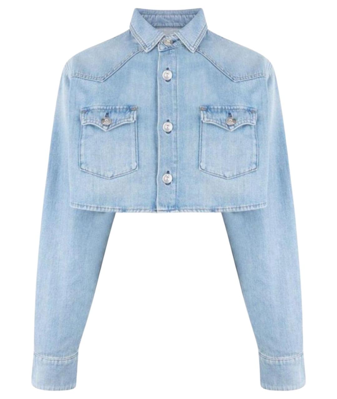 3X1 Голубая деним куртка, фото 1