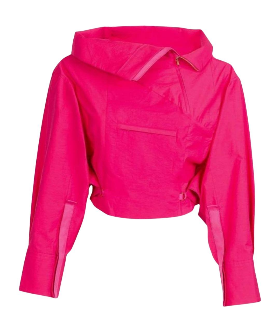 JACQUEMUS Фуксия рубашка, фото 1