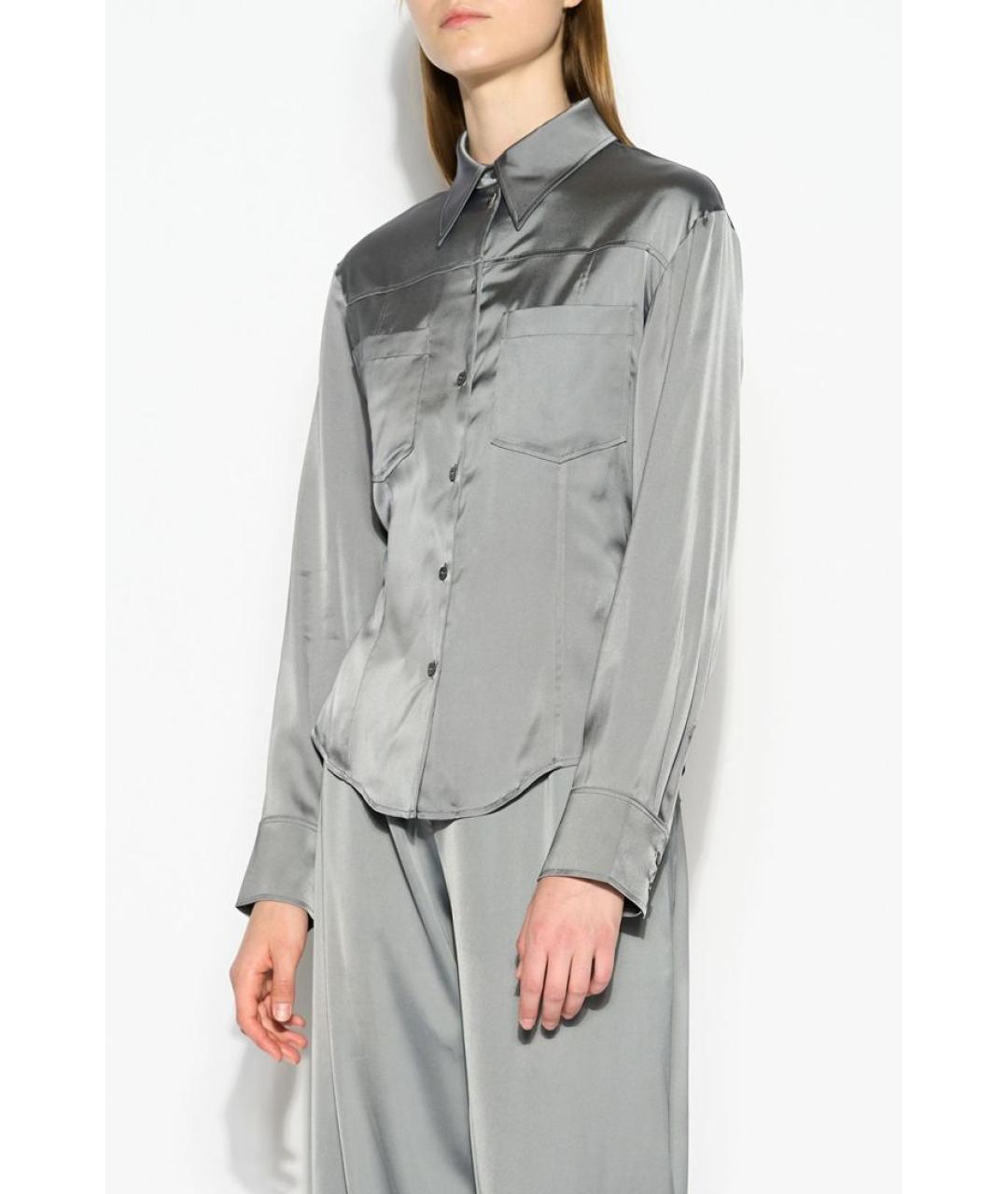 JACQUEMUS Серая рубашка, фото 2