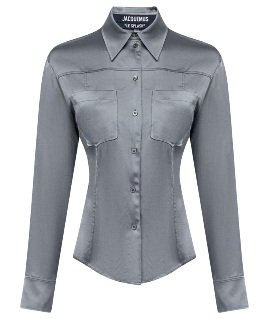 JACQUEMUS Серая рубашка, фото 1
