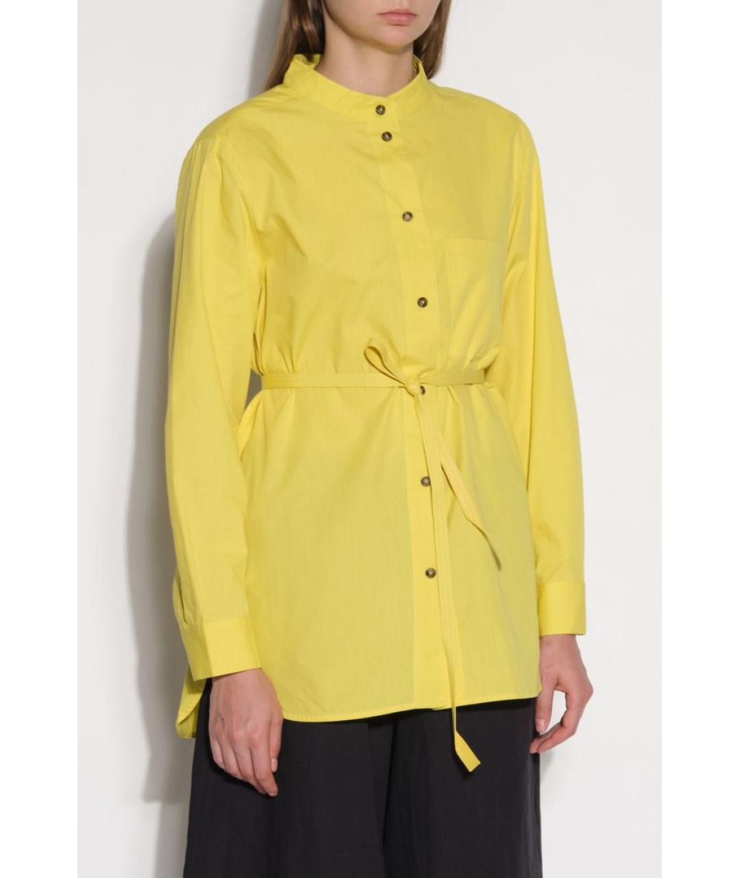 YVES SALOMON Желтая рубашка, фото 3