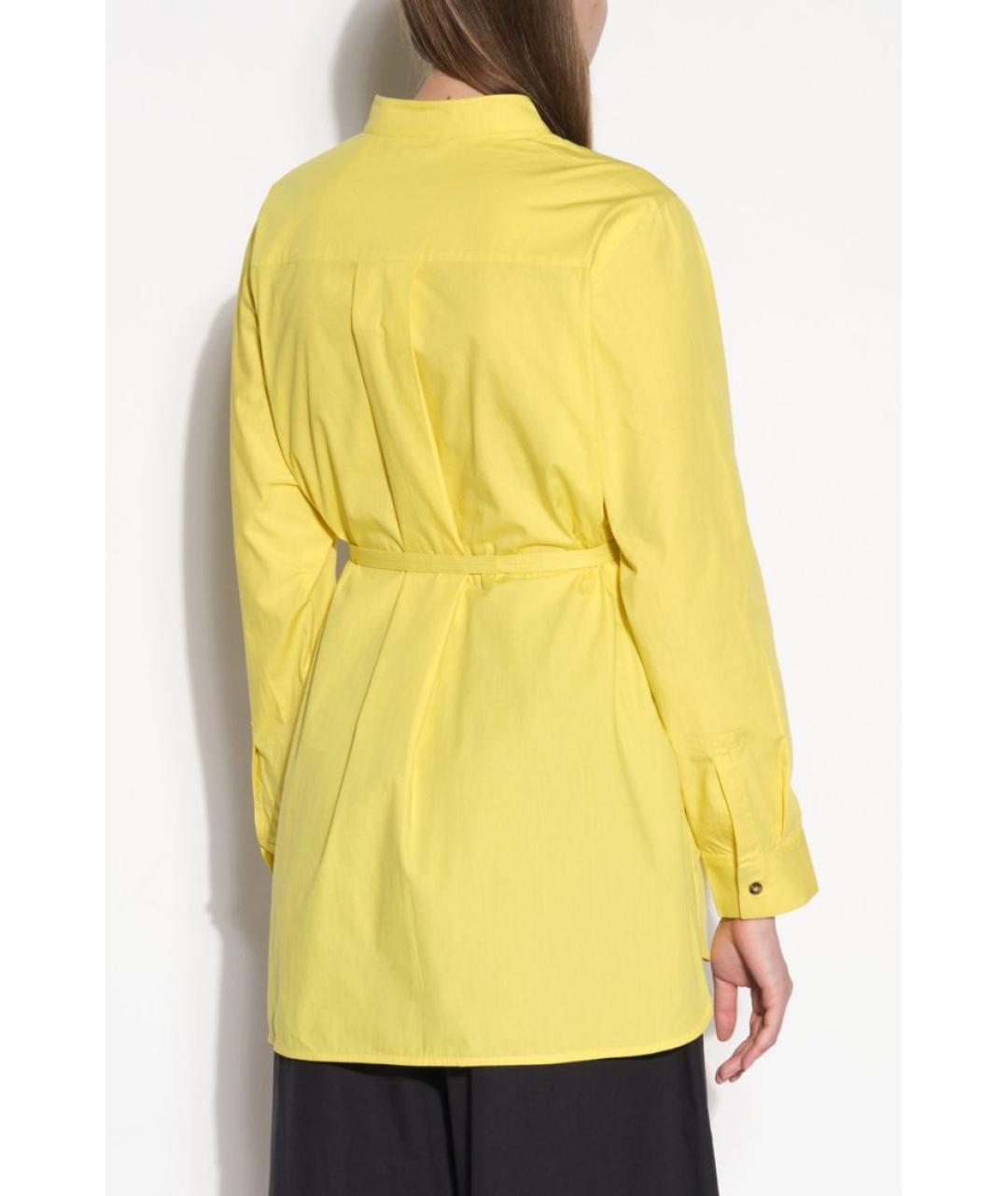 YVES SALOMON Желтая рубашка, фото 4