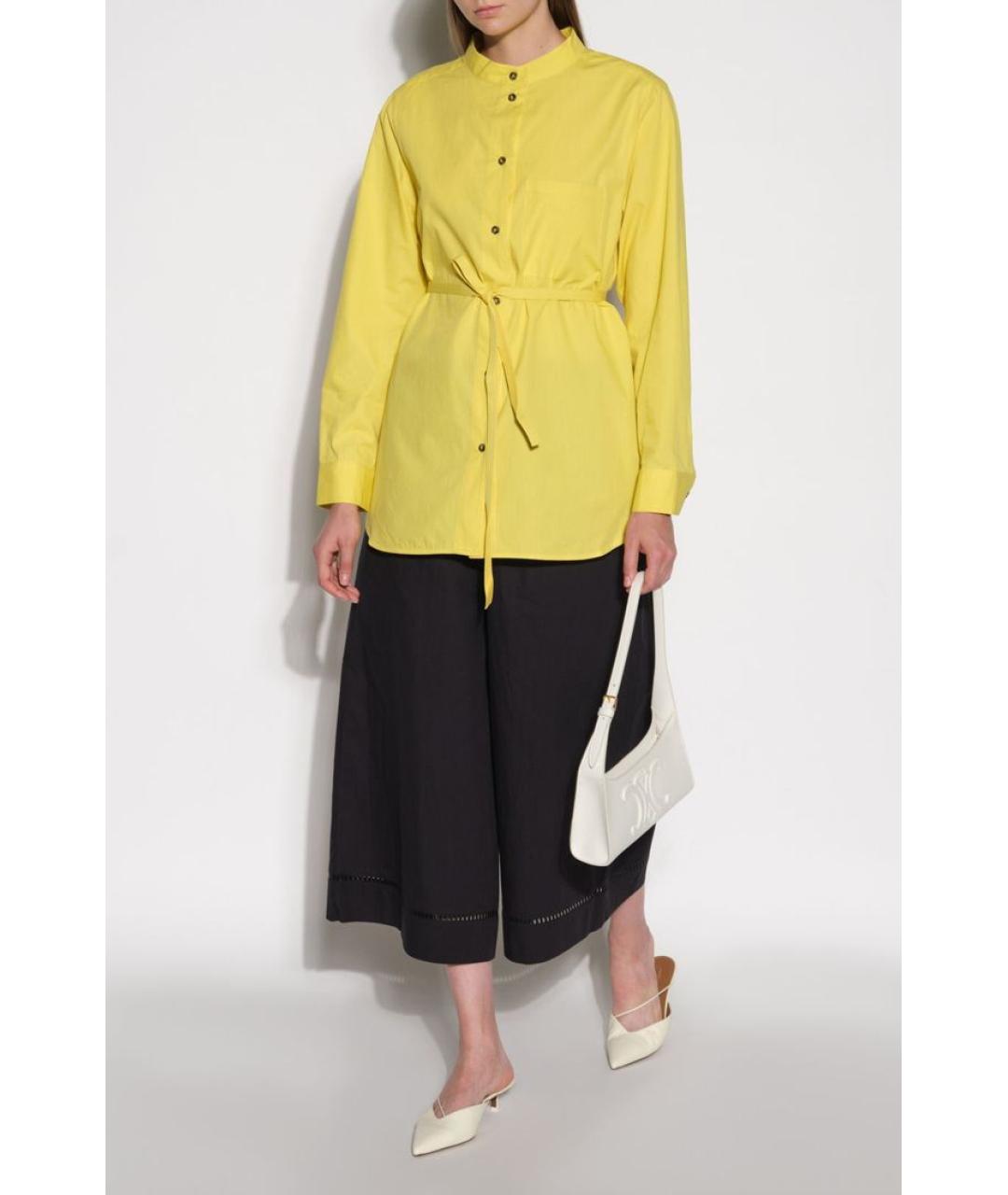 YVES SALOMON Желтая рубашка, фото 2