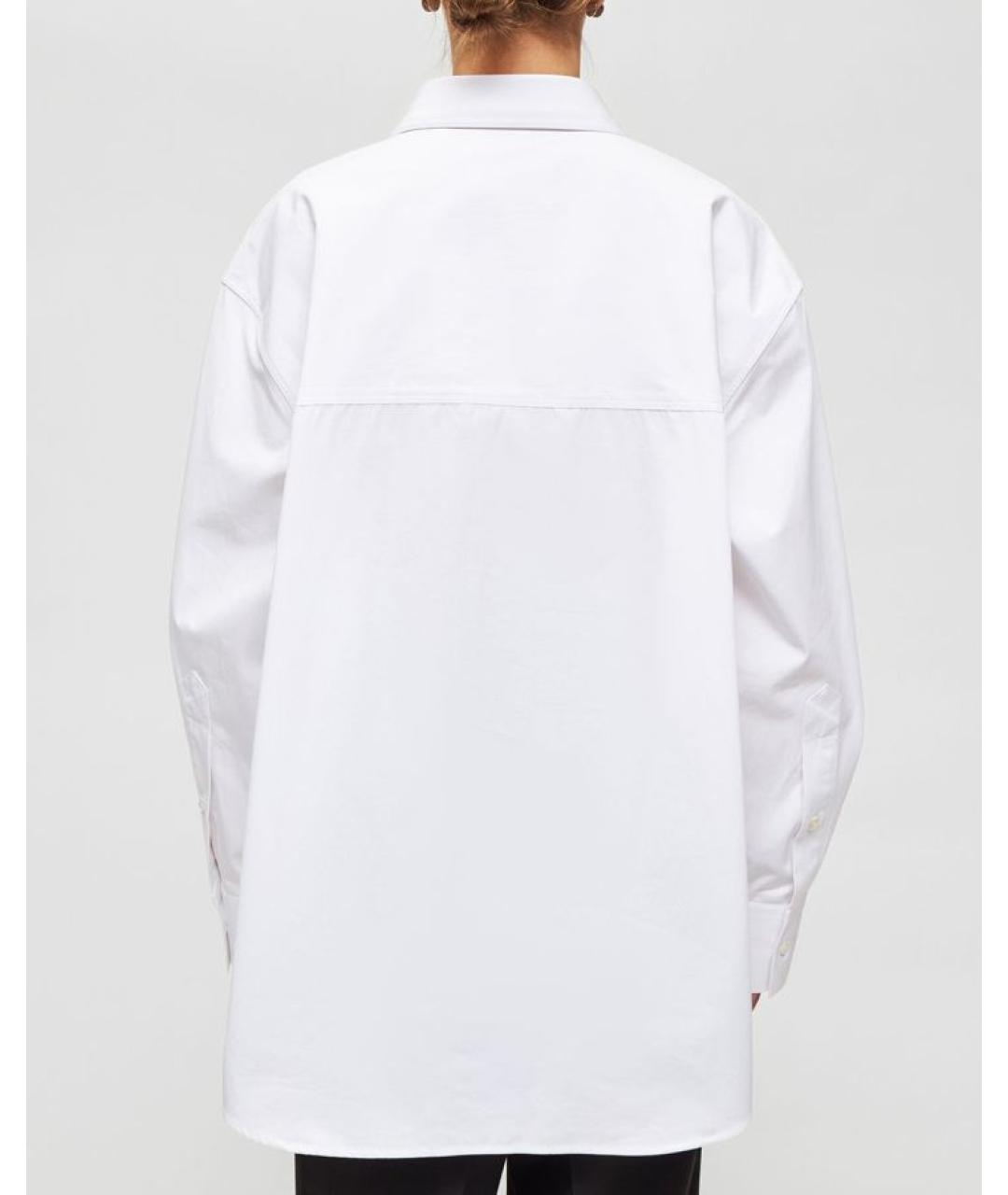 ROHE Белая хлопковая рубашка, фото 4