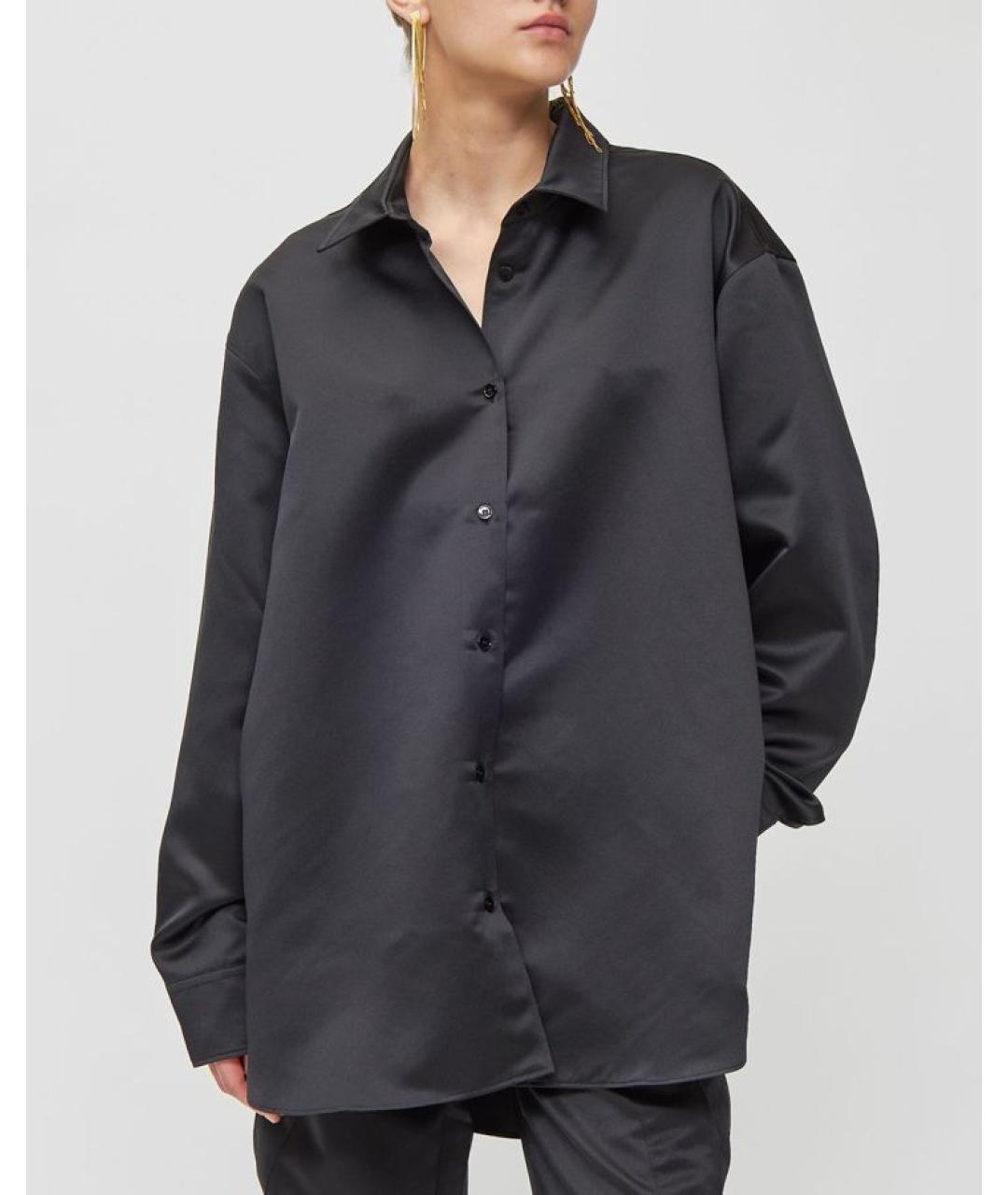 THE ANDAMANE Черная рубашка, фото 3