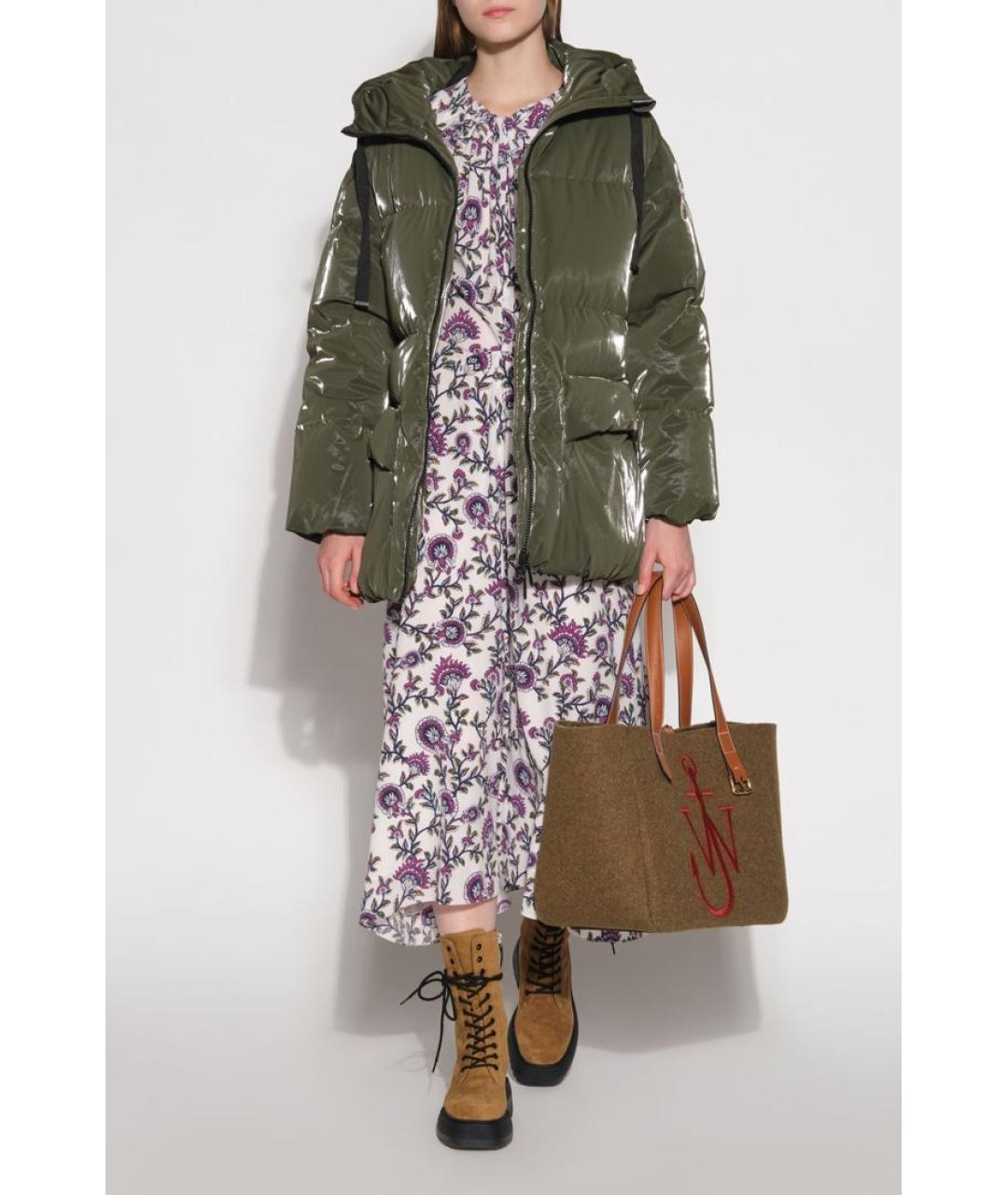 3JUIN Коричневые замшевые ботинки, фото 2