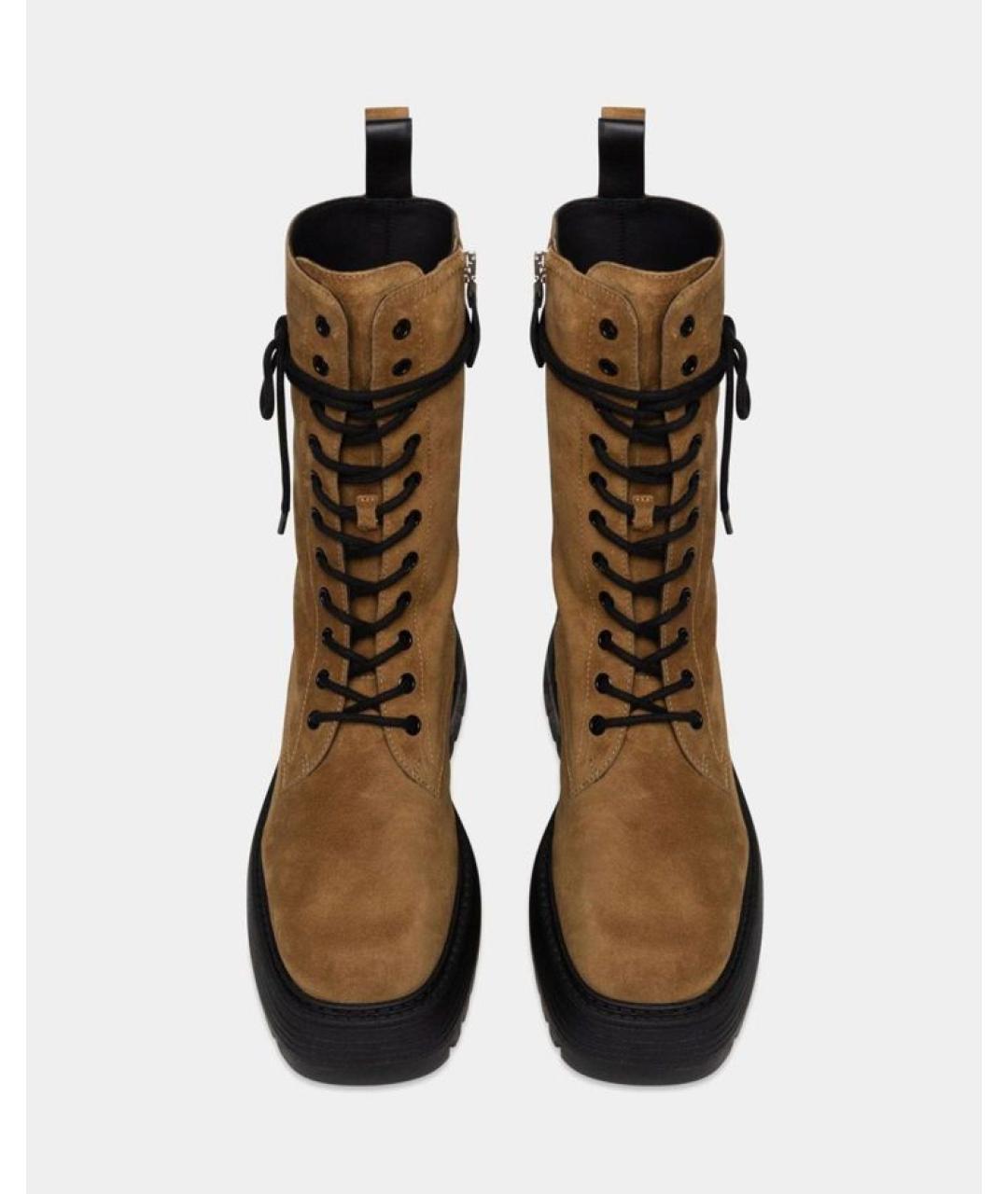 3JUIN Коричневые замшевые ботинки, фото 5