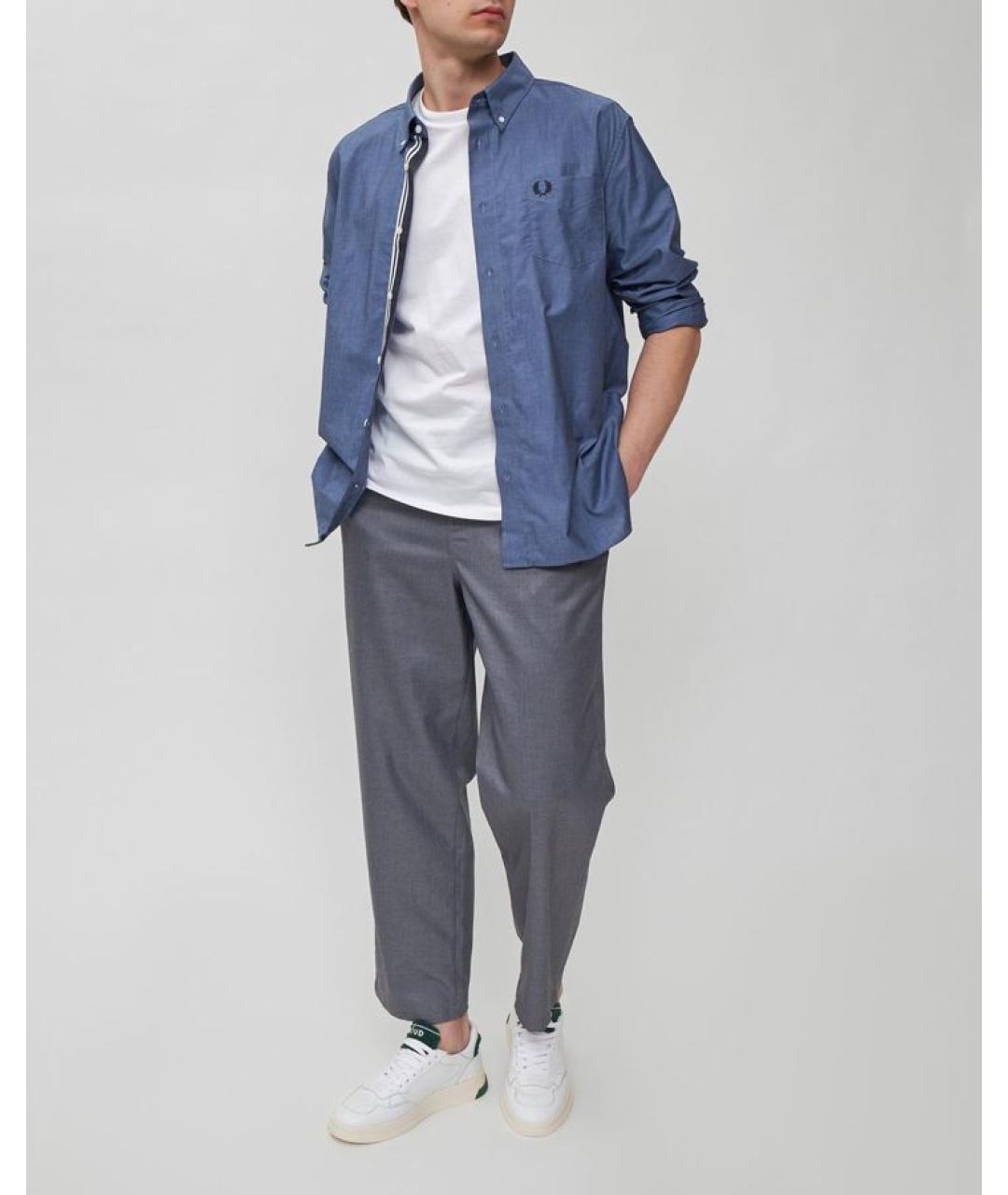 GHOUD Белые кожаные низкие кроссовки / кеды, фото 2