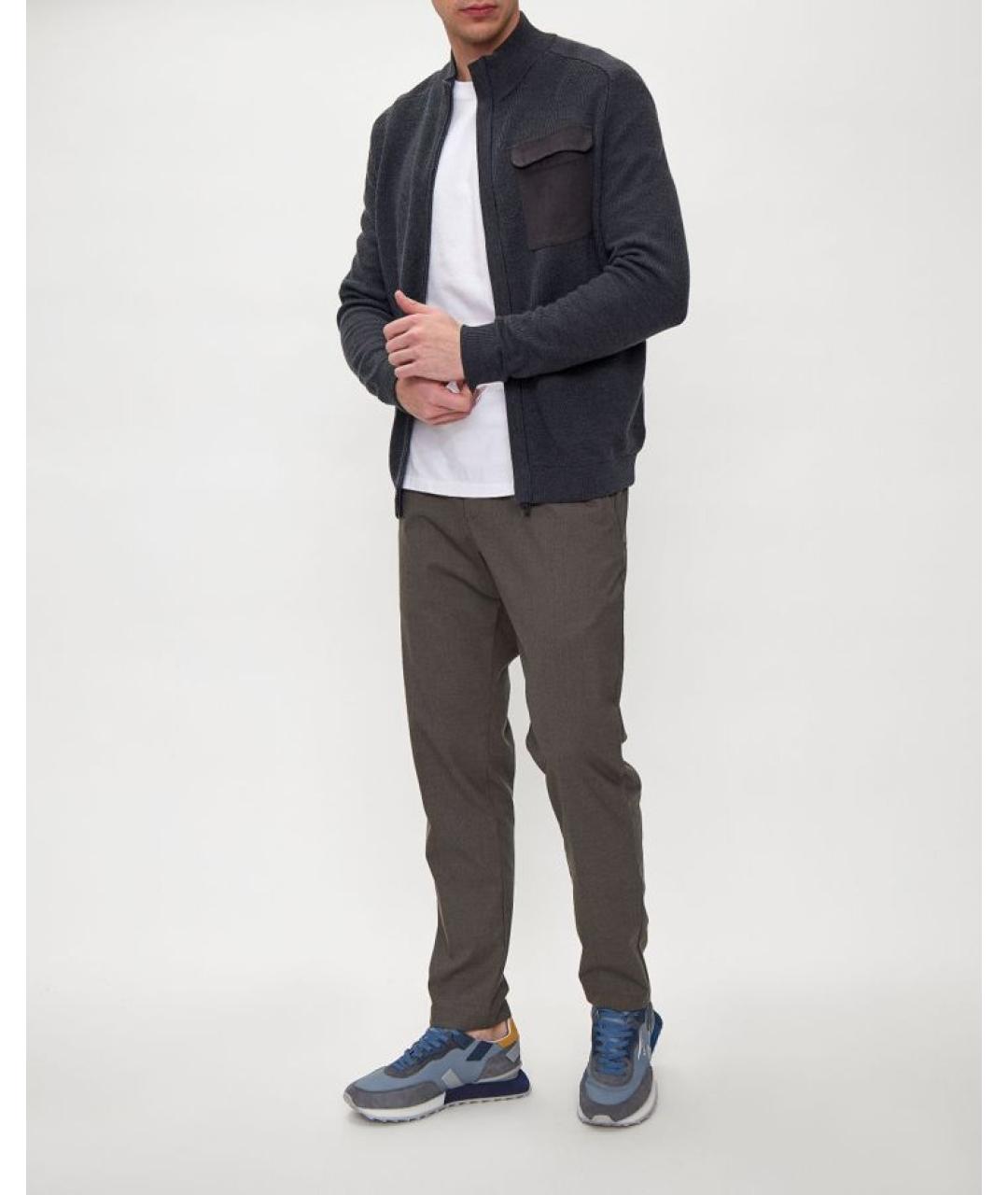 GHOUD Голубые низкие кроссовки / кеды, фото 2