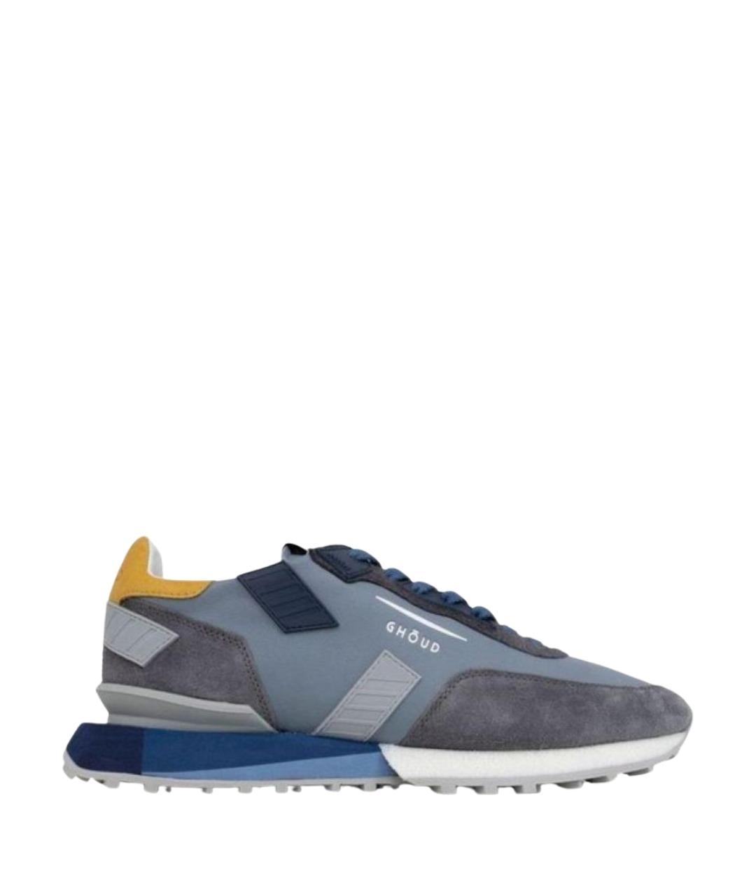 GHOUD Голубые низкие кроссовки / кеды, фото 1