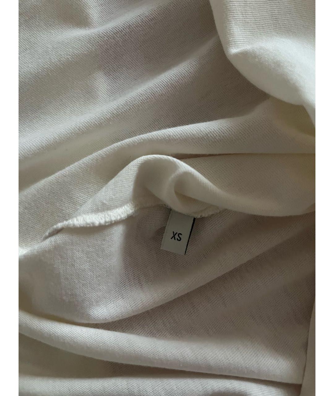 GUCCI Белая хлопковая футболка, фото 5