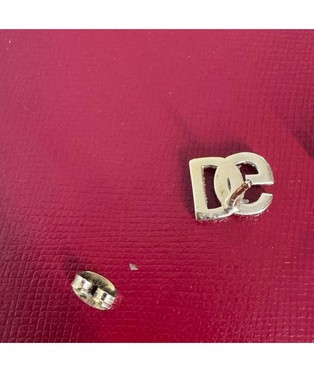 DOLCE&GABBANA Золотые серьги, фото 3