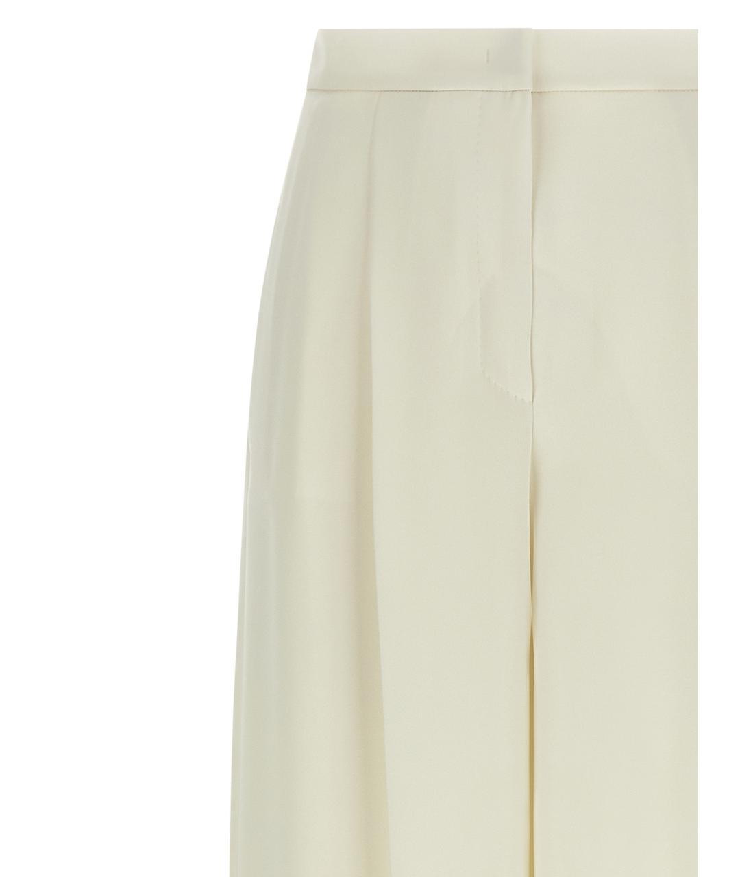 MAX MARA Бежевые прямые брюки, фото 3