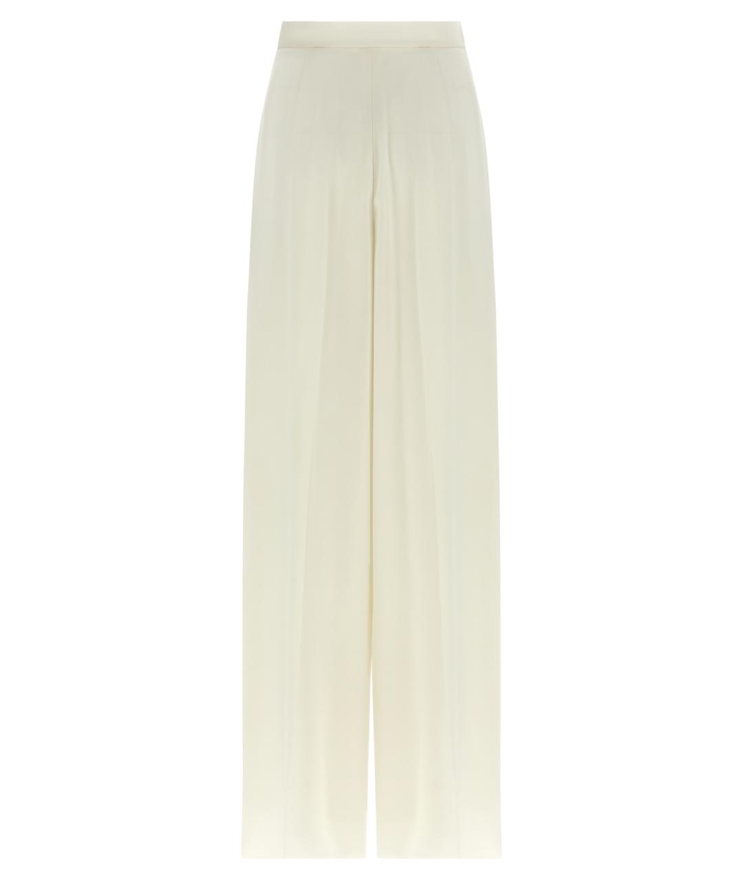 MAX MARA Бежевые прямые брюки, фото 2