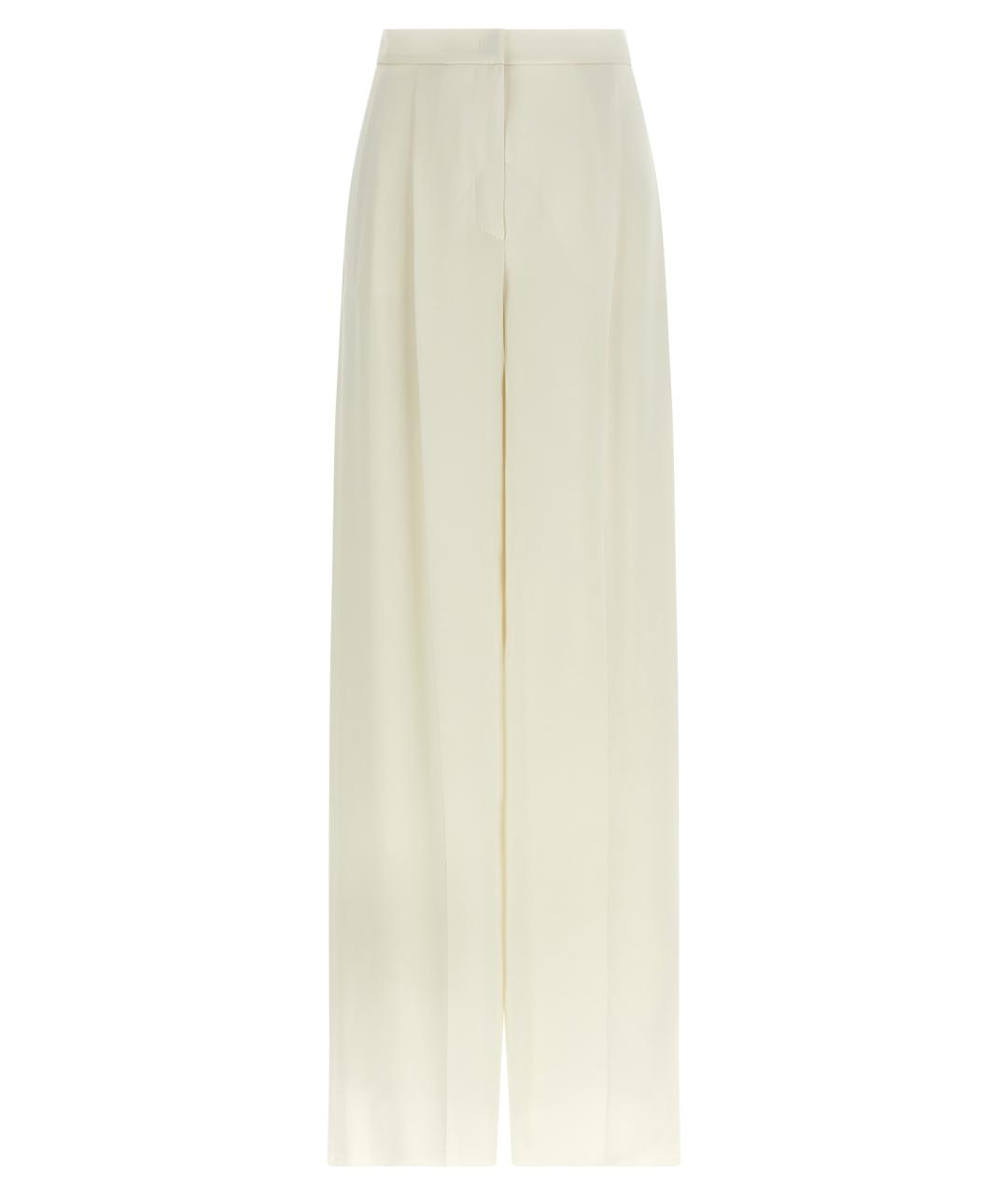 MAX MARA Бежевые прямые брюки, фото 1