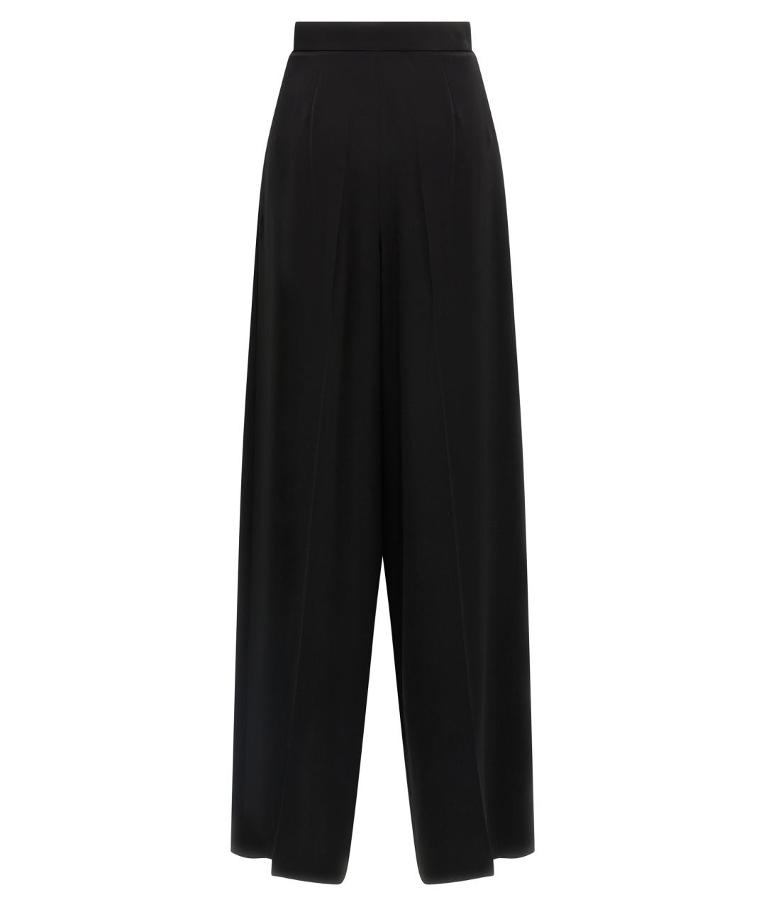 MAX MARA Черные прямые брюки, фото 2