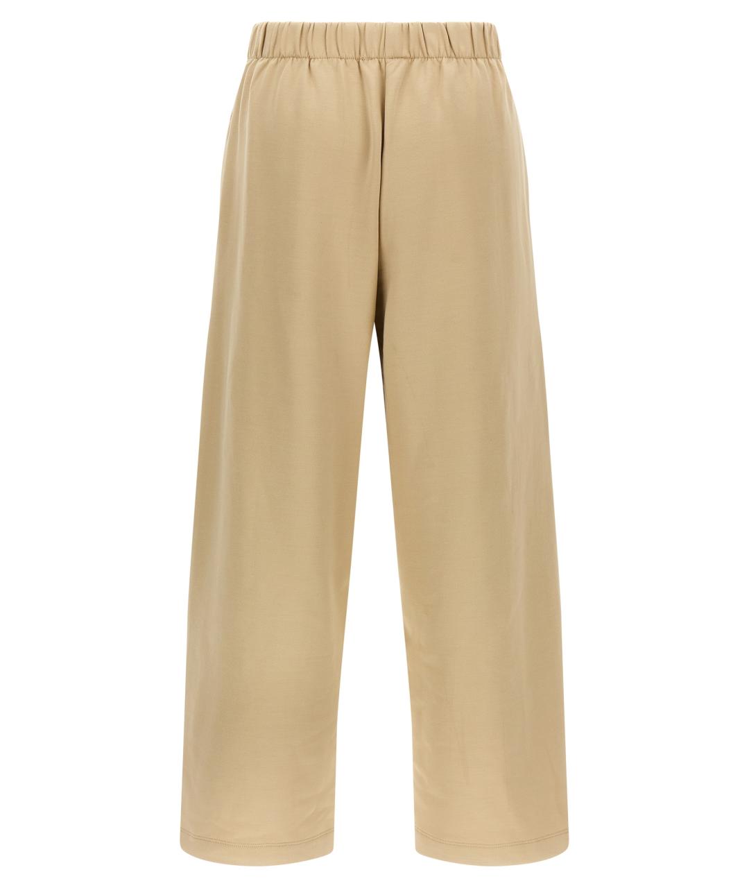 MAX MARA Бежевые прямые брюки, фото 2