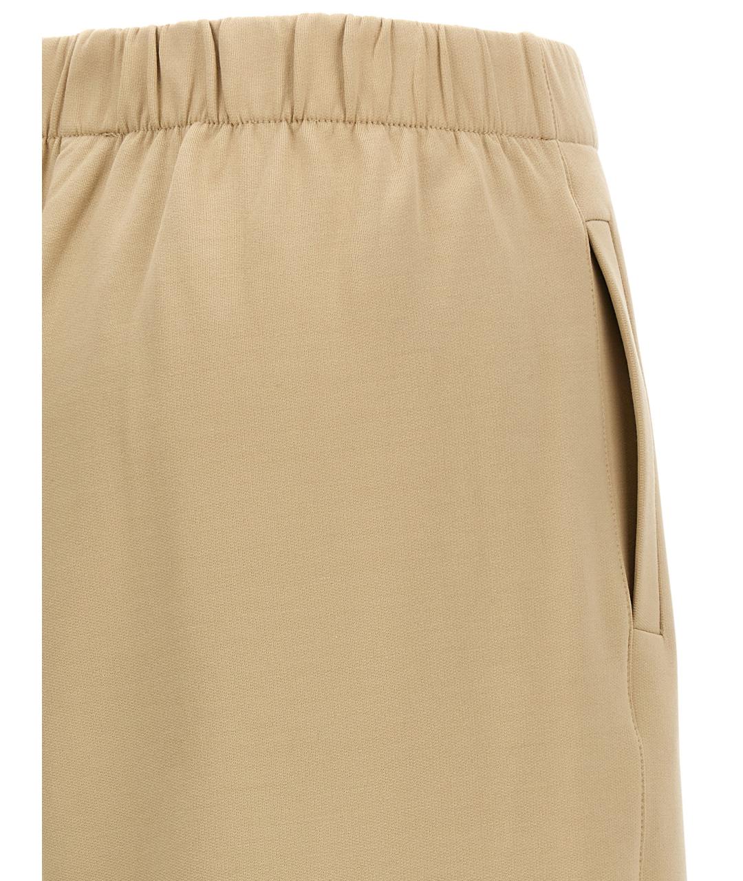 MAX MARA Бежевые прямые брюки, фото 4