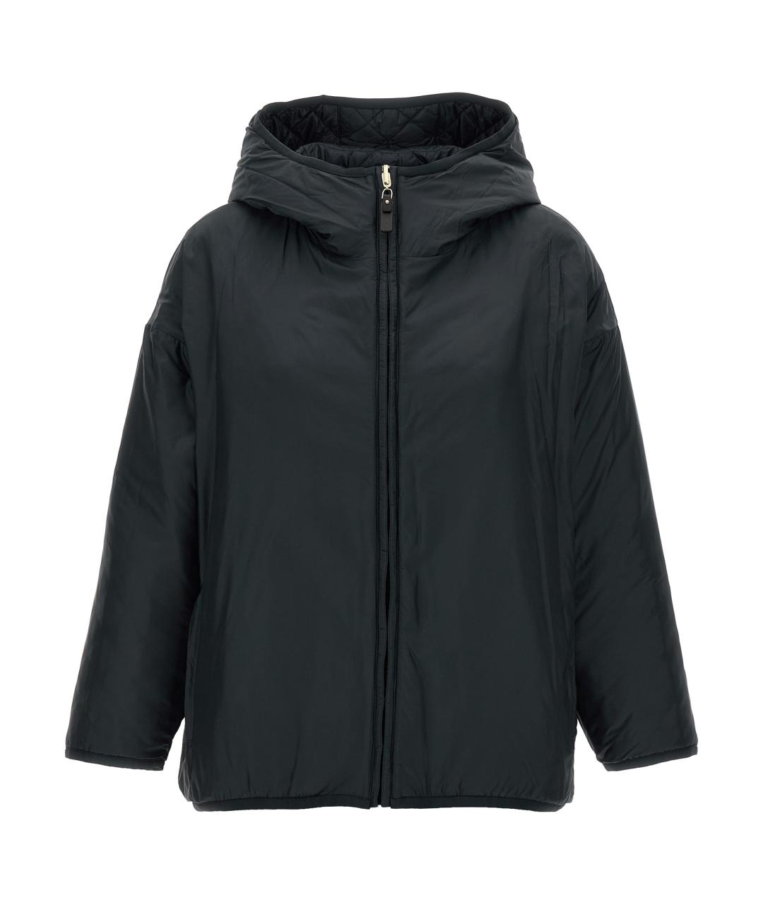 MAX MARA Черная полиэстеровая куртка, фото 2