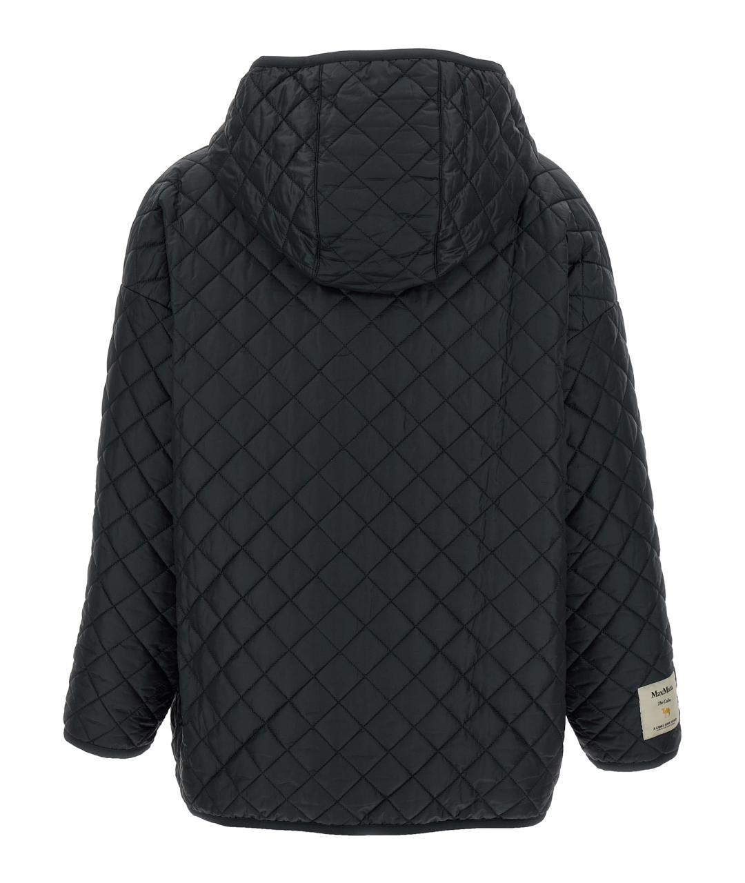MAX MARA Черная полиэстеровая куртка, фото 3