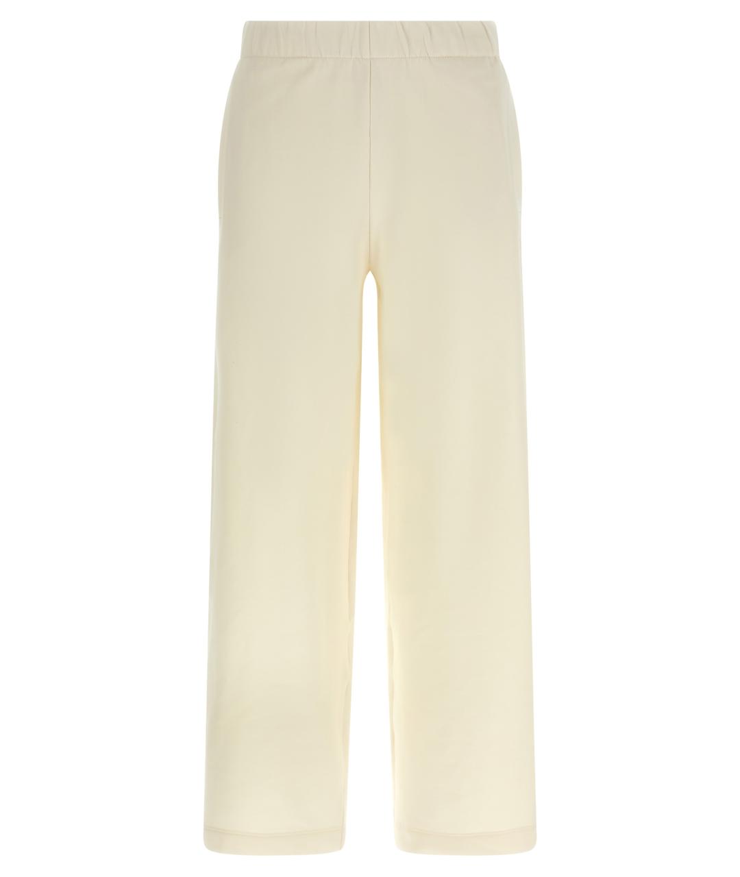 MAX MARA Бежевые прямые брюки, фото 1