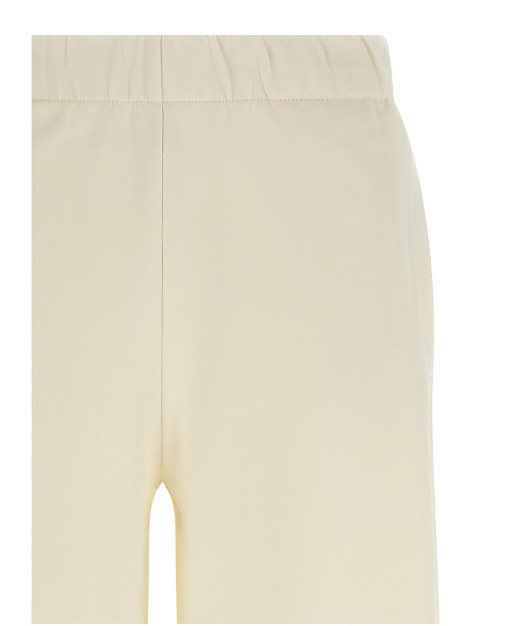 MAX MARA Бежевые прямые брюки, фото 3