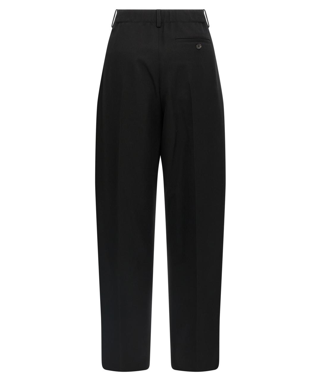GIVENCHY Черные шерстяные прямые брюки, фото 2