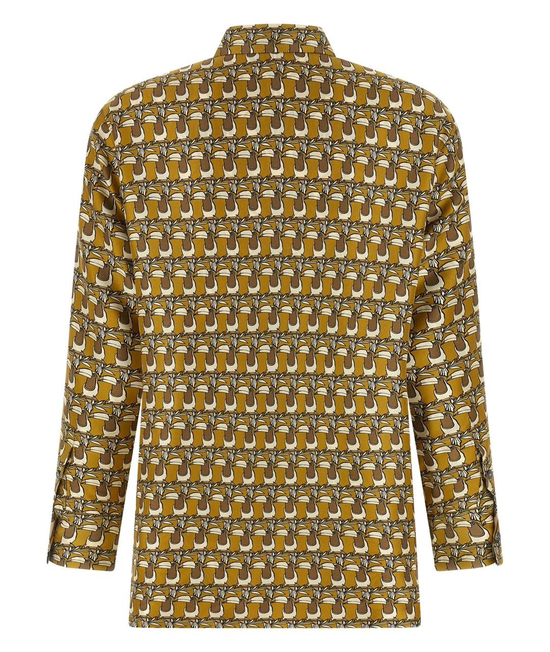 MAX MARA Мульти шелковая блузы, фото 2
