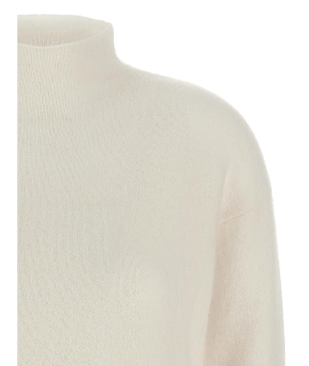 MAX MARA Бежевая шерстяная водолазка, фото 3