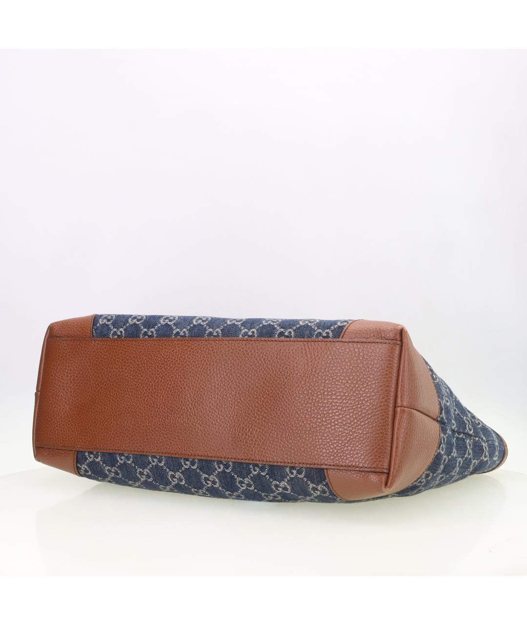 GUCCI Синяя сумка тоут, фото 8