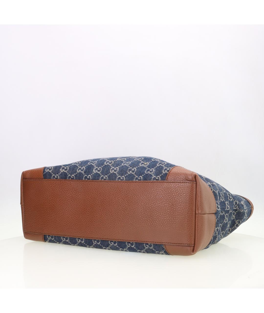 GUCCI Синяя сумка тоут, фото 6