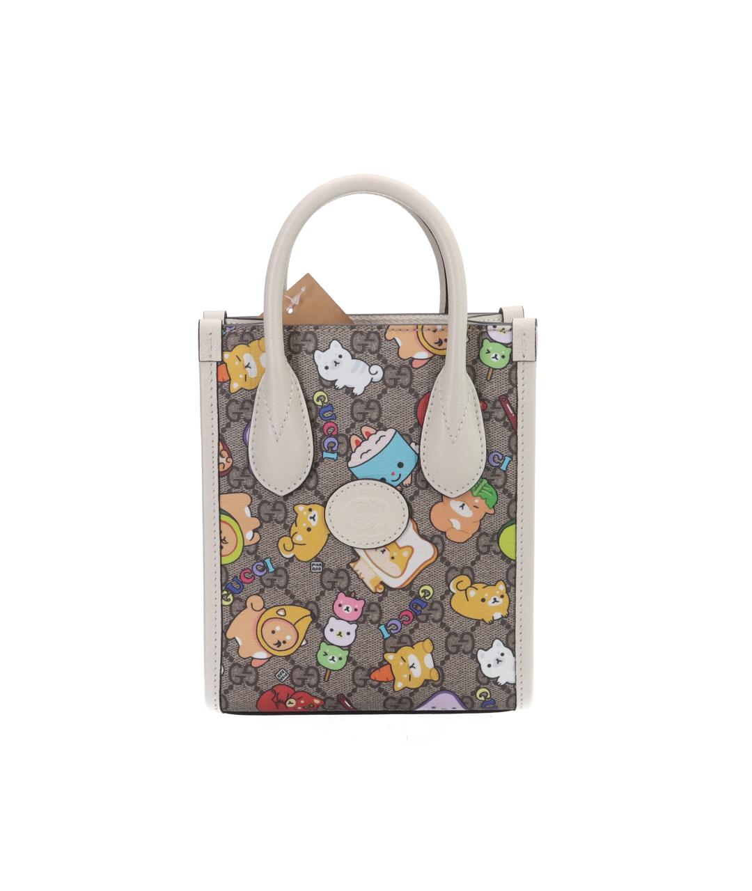 GUCCI Коричневая сумка тоут, фото 2
