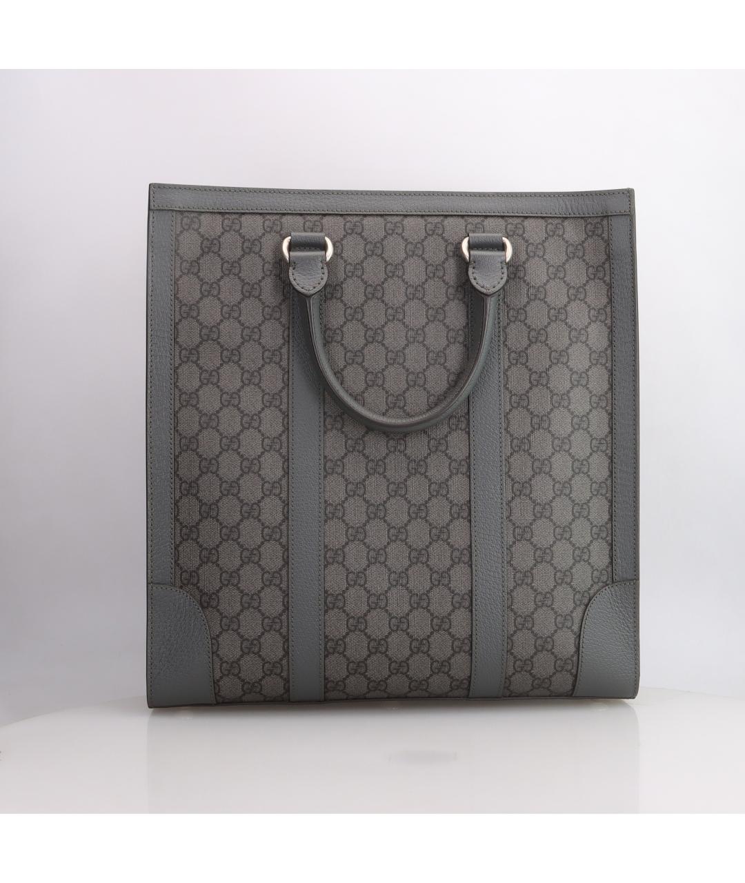 GUCCI Серая сумка тоут, фото 3