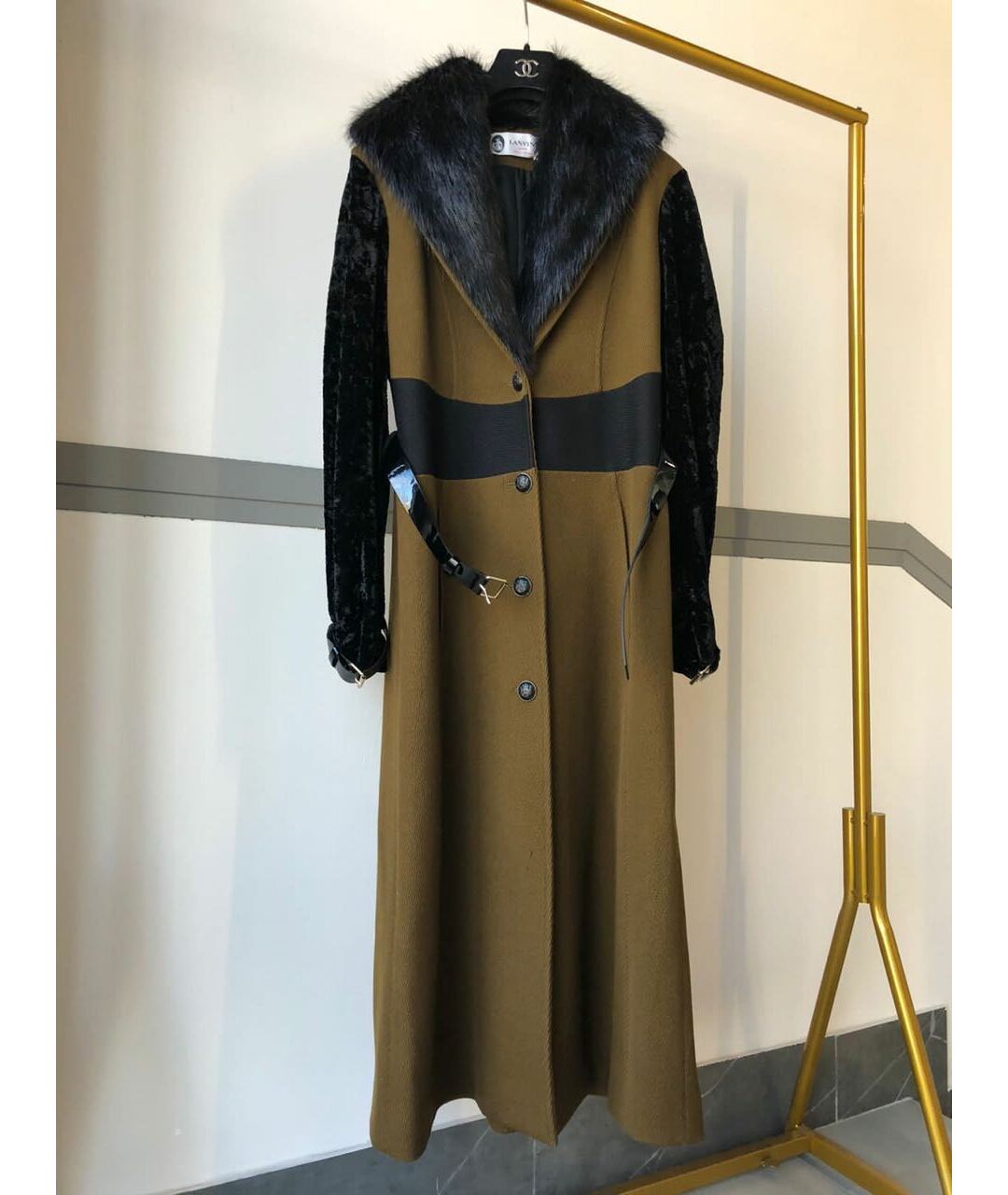 LANVIN Мульти пальто, фото 3