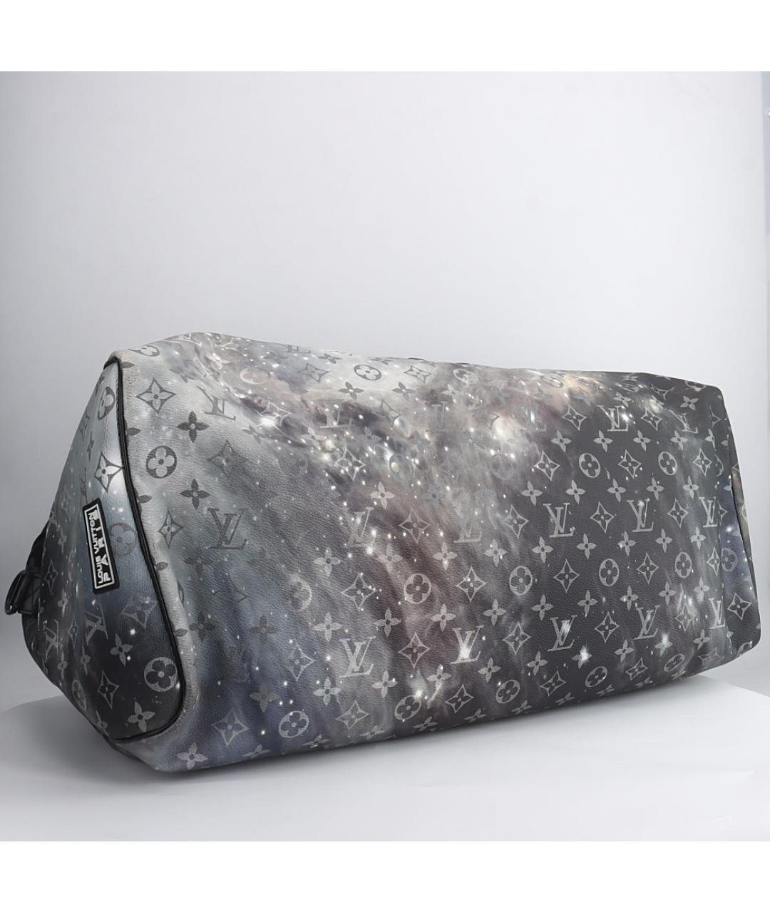 LOUIS VUITTON Черная дорожная/спортивная сумка, фото 5