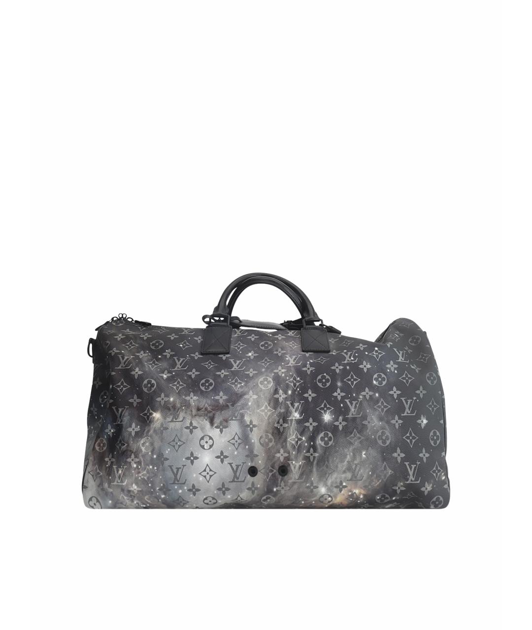 LOUIS VUITTON Черная дорожная/спортивная сумка, фото 1