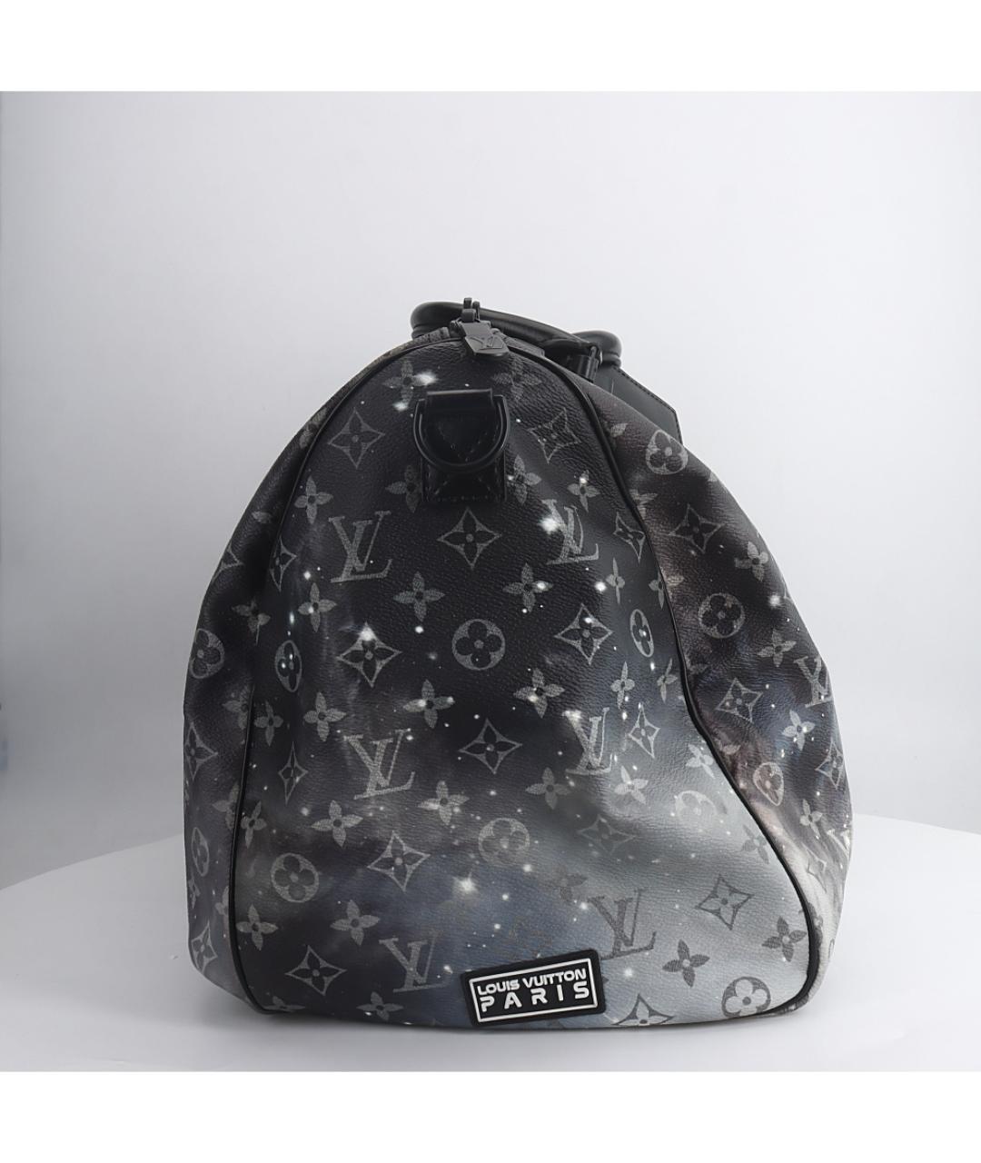 LOUIS VUITTON Черная дорожная/спортивная сумка, фото 4