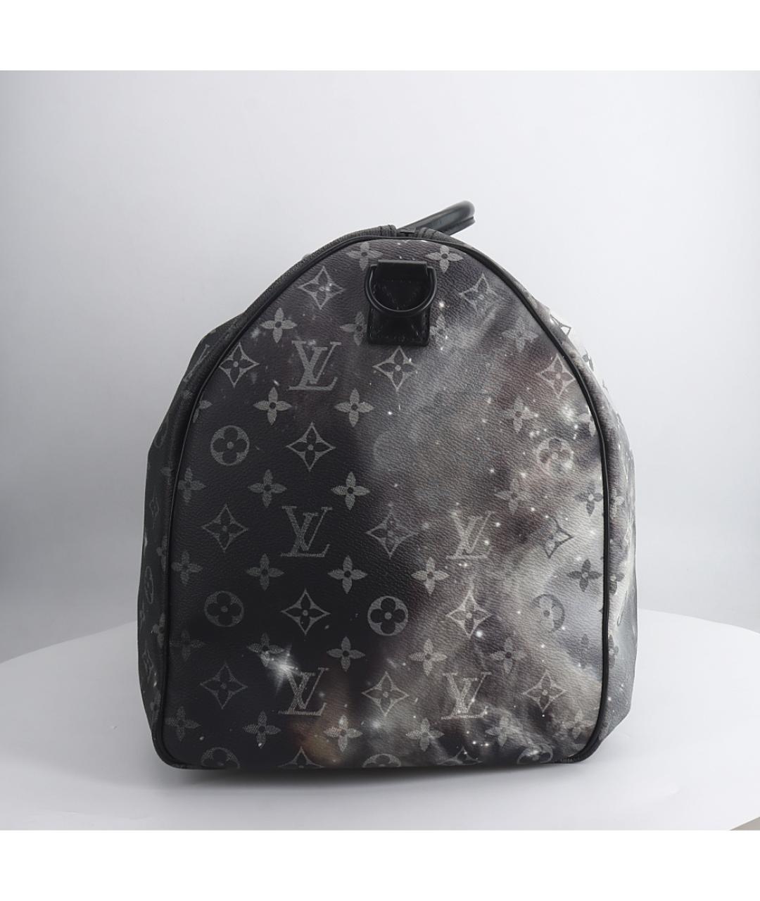 LOUIS VUITTON Черная дорожная/спортивная сумка, фото 2