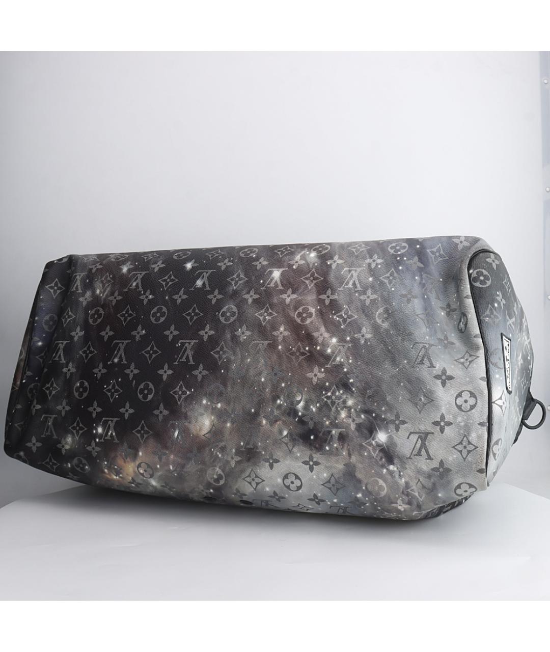 LOUIS VUITTON Черная дорожная/спортивная сумка, фото 8
